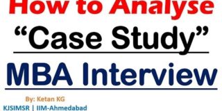 How to Analyse a Case Study | MBA Interview | Case Study Format