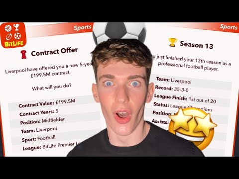 Bitlife Pro Sports Update Tutorial New Highest Paying Job In The Game! Professional Footballer