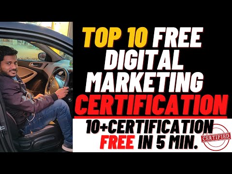 Top 10 Free Digital marketing certification in 2021 |  Best certification in Digital Marketing 2021