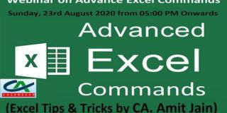 Advance Excel Commands – Excel Tips and Tricks | Advanced Protection and Automation using Macro