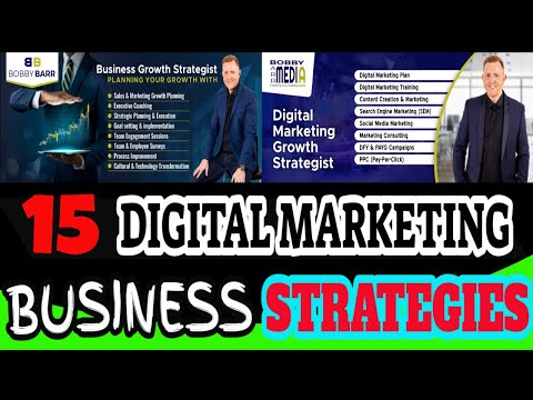 15 Digital Marketing Strategy Services for Businesses, common digital marketing business services