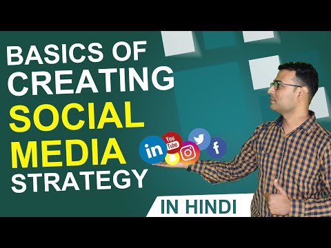 Social Media Strategy | What are the basics of Social Media Strategy | Step by Step | (in Hindi)