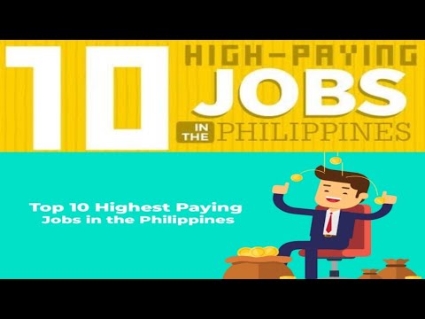 The Top 10 Highest-Paying Jobs in the Philippines