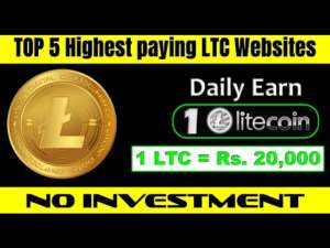 Top 5 Highest Paying LTC Sites | Earn 1 LTC every Day | Best LTC Sites