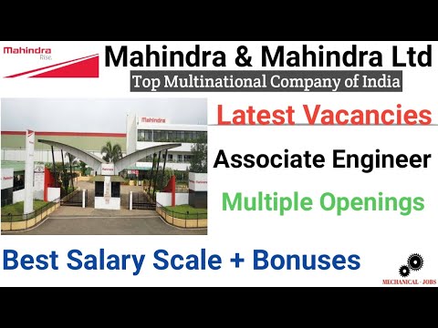 Mahindra & Mahindra Hiring for Associate Engineer Vacancies I Mechanical jobs I Diploma & B.Tech Job