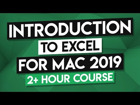 Microsoft Excel Mac Tutorial: MS Excel Mac Training Course – 2+ Hours