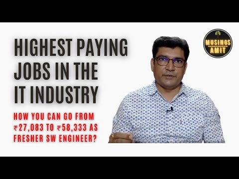 Top 22 Streams of High Paying Jobs in India for Software Engineers.