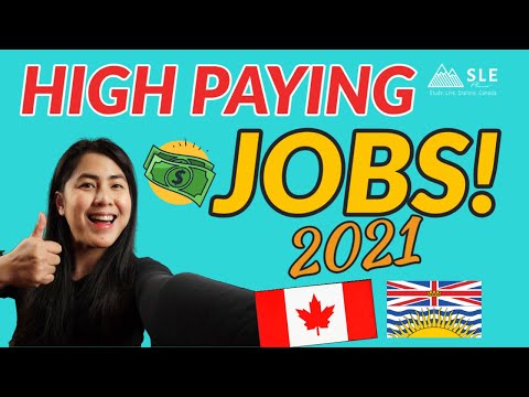 TOP 5 HIGH PAYING JOBS IN CANADA 2021 – for immigrants and international students in Canada (BC)