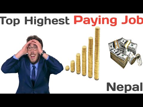 Top highest paying job in Nepal.Which job has highest salary/good salary in Nepal.|RKM Education|