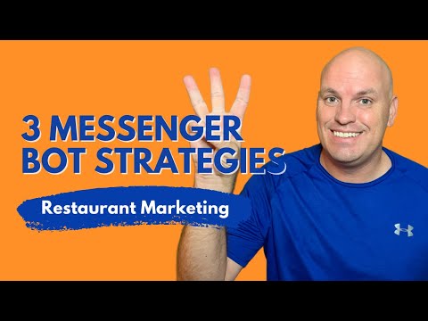 3 Restaurant Facebook Messenger Bot Strategies 🤖