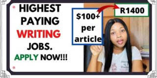 HIGHEST PAYING WRITING JOBS (HOW TO MAKE MONEY WRITING ONLINE)