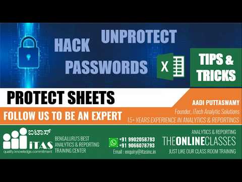 Excel Tips and Tricks   Protect Sheets