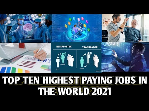 TOP 10 HIGHEST PAYING JOBS IN THE WORLD 2021||JOBS||Nomad Hamza||