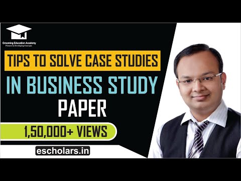 #9 | Tips to Solve Case studies in Business Studies Paper | Class 12 Business Study | Chandan Poddar