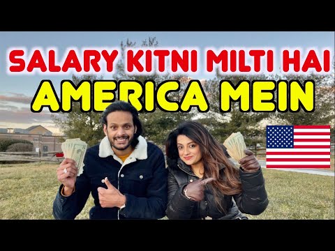 SALARIES IN AMERICA|SALARY FOR INDIANS IN AMERICA|HIGHEST PAYING JOBS IN USA IN HINDI| IndianVlogger