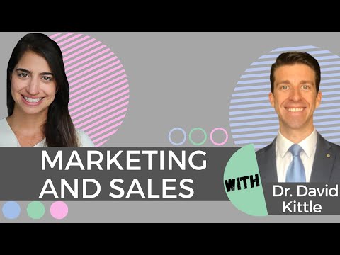 Marketing and Sales with Dr. David Kittle