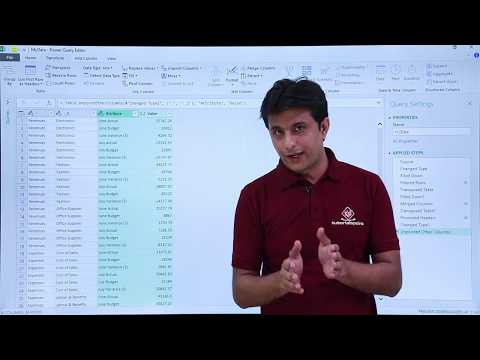 Advanced Excel Power Query – Case Study 5 : Clean Financial data