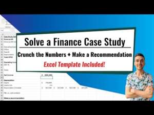 finance case study for interview