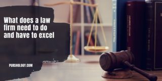 What does a law firm need to do and have to excel