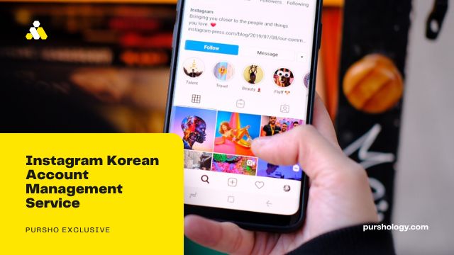 Instagram Korean Account Management Service