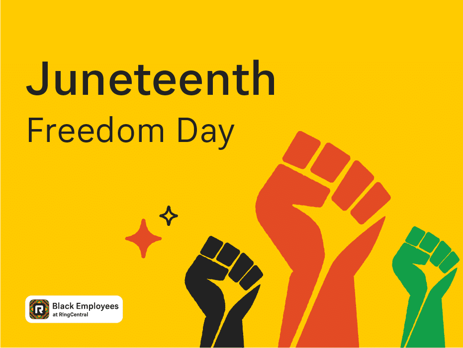 RingCentral commemorates and celebrates Juneteenth