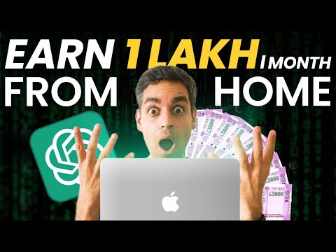 Earn 1 LAKH/month and MORE with ChatGPT! Artifical Intelligence 2023 | Ankur Warikoo Hindi