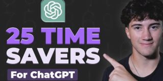 25 Ways to SAVE time using ChatGPT in 2023! (Full Guide) ⏰ 💻