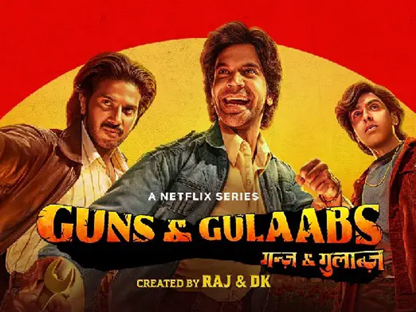 Guns & Gulaabs’ marketing weds black comedy with romance in a nostalgic ...
