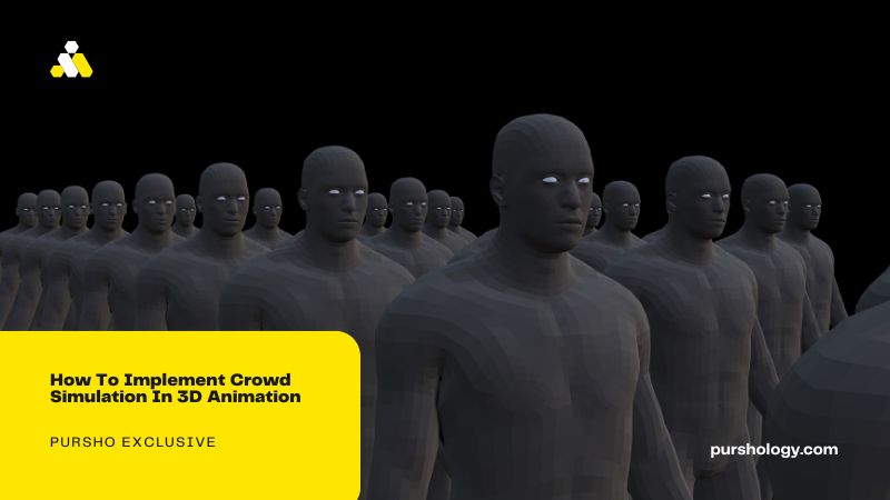 How To Implement Crowd Simulation In 3D Animation