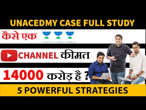 Unacademy Business Case Study in hindi |14000 करोड़ |5 powerful strategies #karostartup