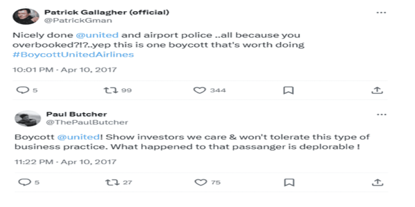 united airlines twitter