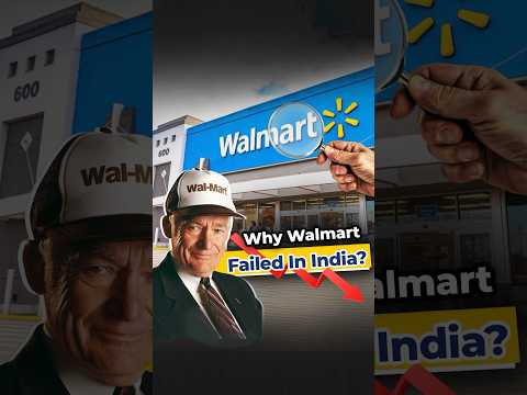 Why Walmart Failed In India? | Business Case Study | #shorts