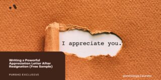 Writing a Powerful Appreciation Letter After Resignation (Free Sample)